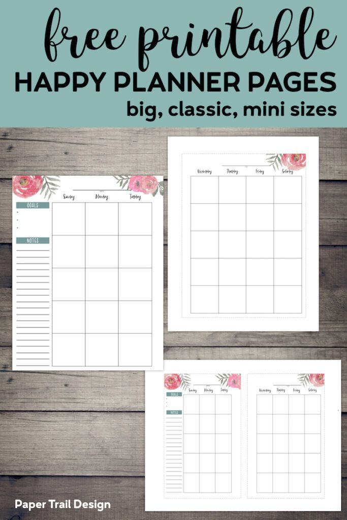 Pin On Free Printables From Paper Trail Design