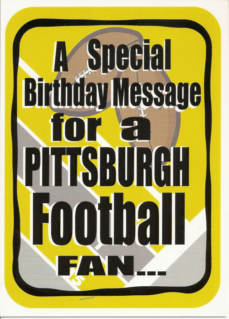 Pin On Steelers Birthday