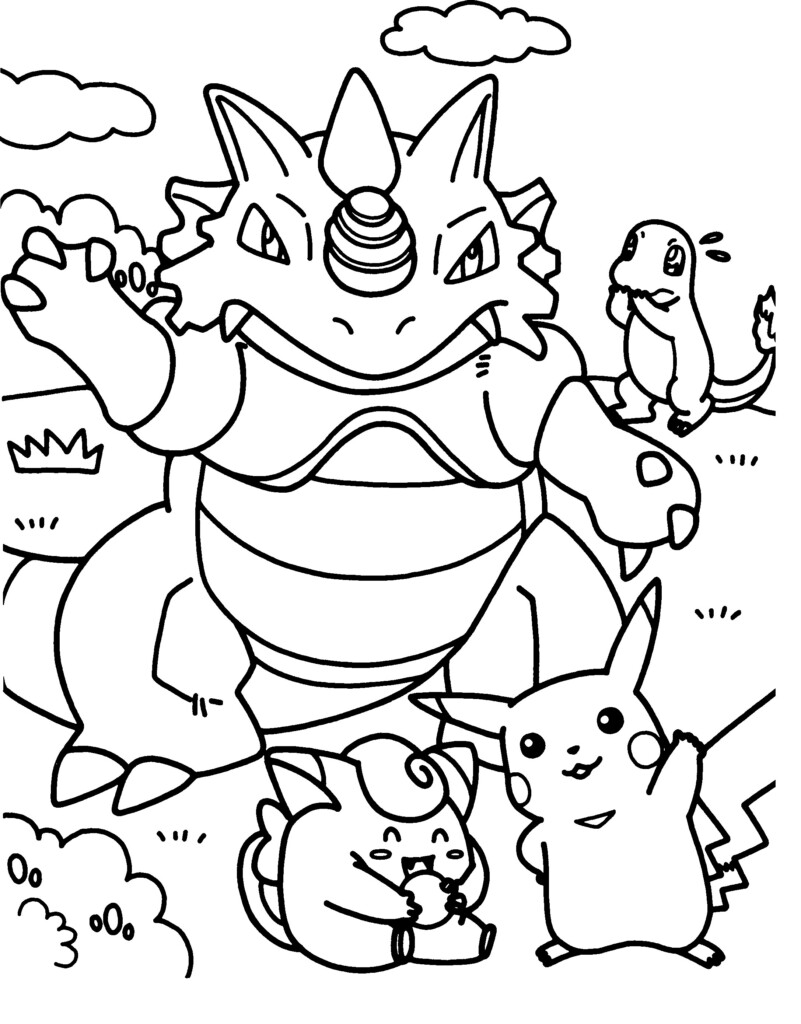 Pokemon Coloring Pages For Kids Printable ColoringMe