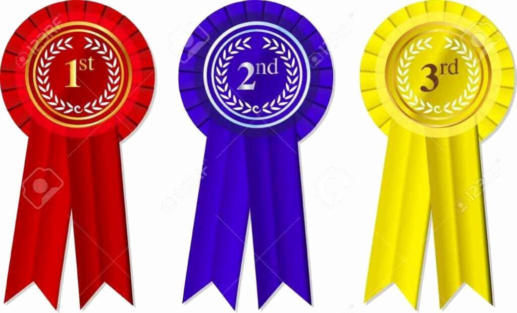 Printable 1st 2nd 3rd Place Ribbons Beautiful First Second Third Plac 