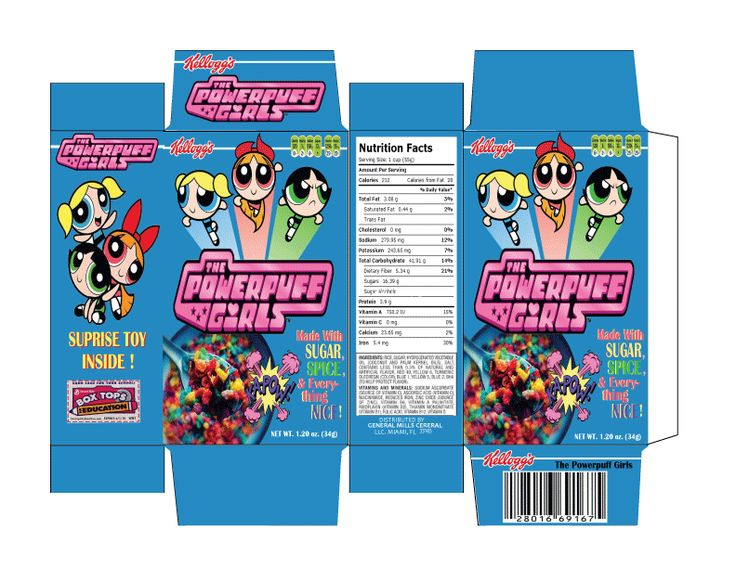 Printable Cereal Boxes Cereal Box Template Imprimibles Para Mu ecas 