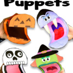 Printable Halloween Puppets Halloween Prints Halloween Coloring