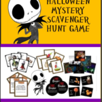 Printable Halloween Scavenger Hunt Mystery Game