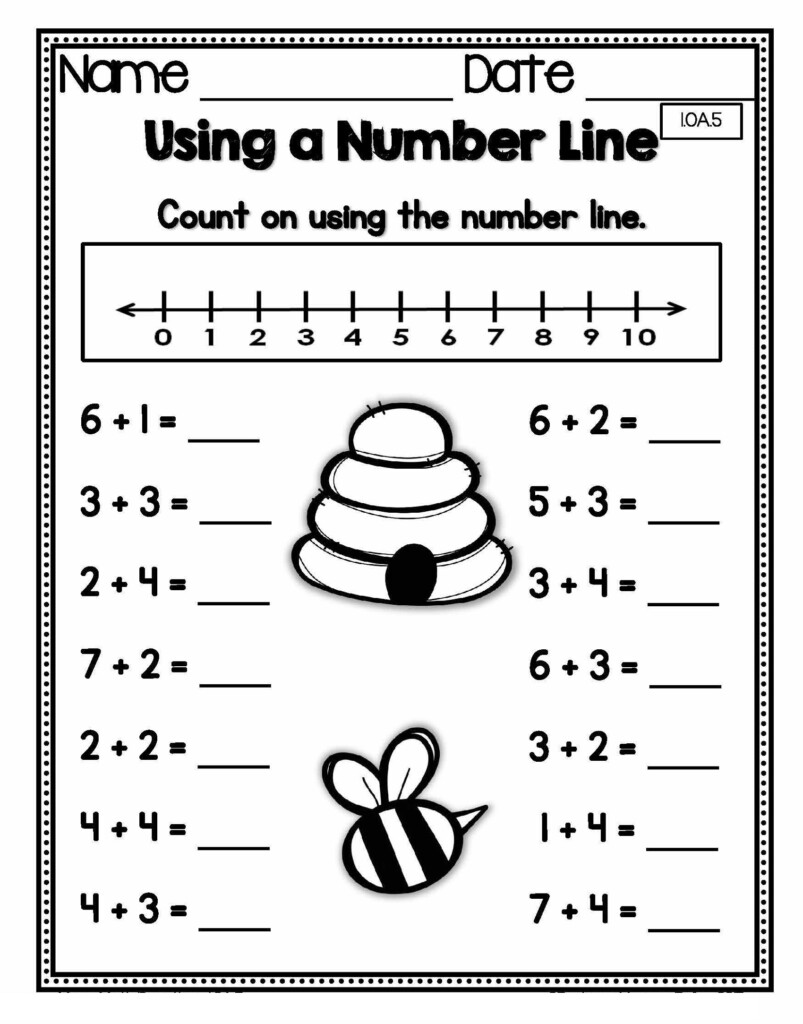 Printable Math Sheets For Grade 1 101 Activity