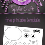 Printable Spider Craft