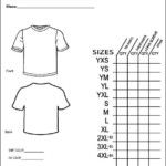 Printable T Shirt Order Form Template Besttemplates123 Order Form