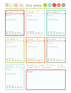 Productivity Printables Worldlabel Blog
