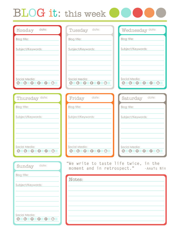 Productivity Printables Worldlabel Blog