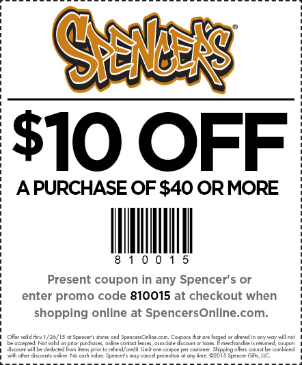 Spencers February 2021 Coupons And Promo Codes 