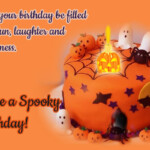 Spooky Halloween Birthday Wishes Free Happy Birthday ECards 123