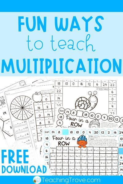 Teaching Multiplication To Your 3rd Grade Students Should Be Fun Use 