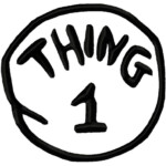 Thing 1 And Thing 2 Black And White Clipart Clipart Suggest Thing 1