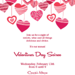 Valentine Party Invitation Templates Printable Free Valentine Party