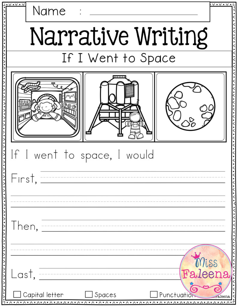 Writing Prompts For First Grade With Pictures King Worksheet