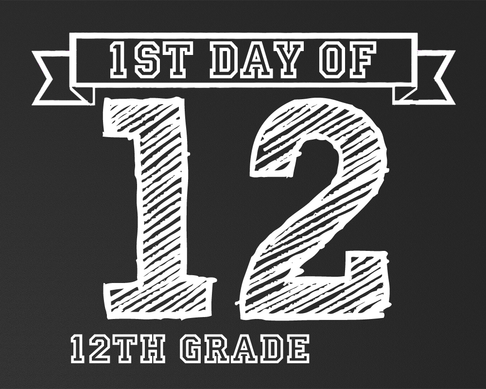 1st Day Of School Signs Free Printables