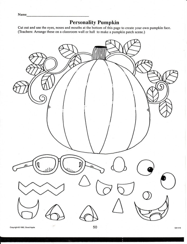 20 Halloween Worksheets For Kindergarten Worksheet For Kids