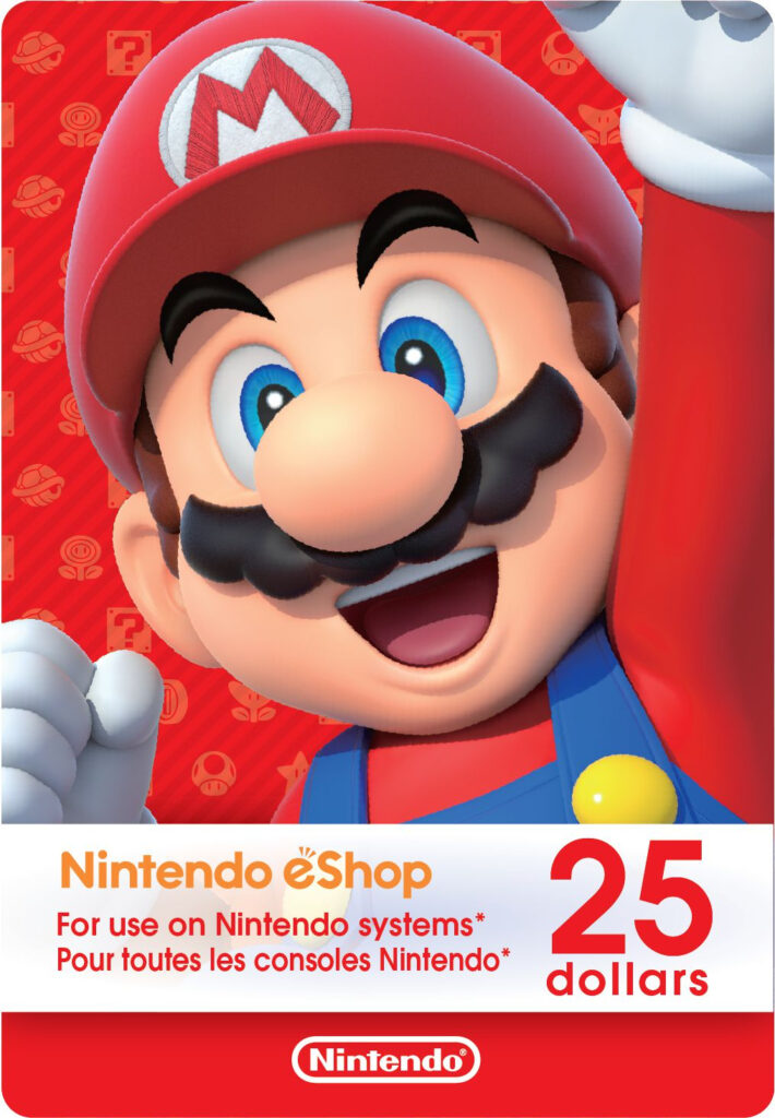  25 Nintendo EShop Gift Card Digital Code Walmart Canada