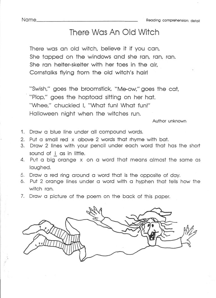 4th Grade Worksheets Reading Comprehension K5 Worksheets