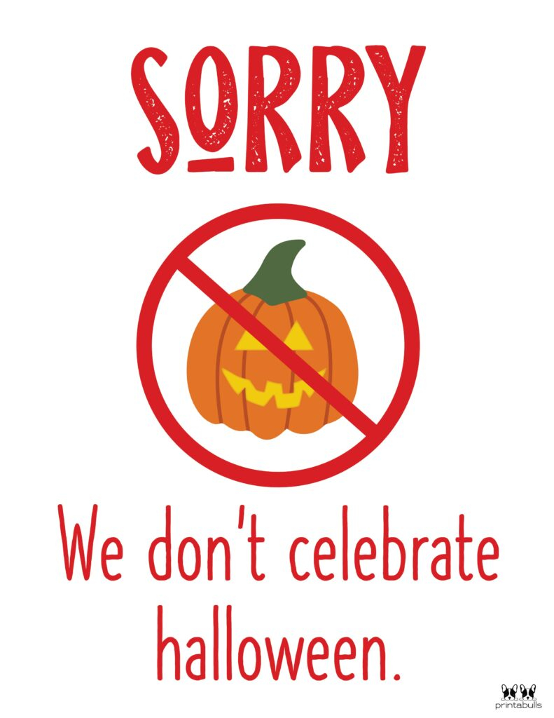 51 Halloween Signs Free Printables Printabulls