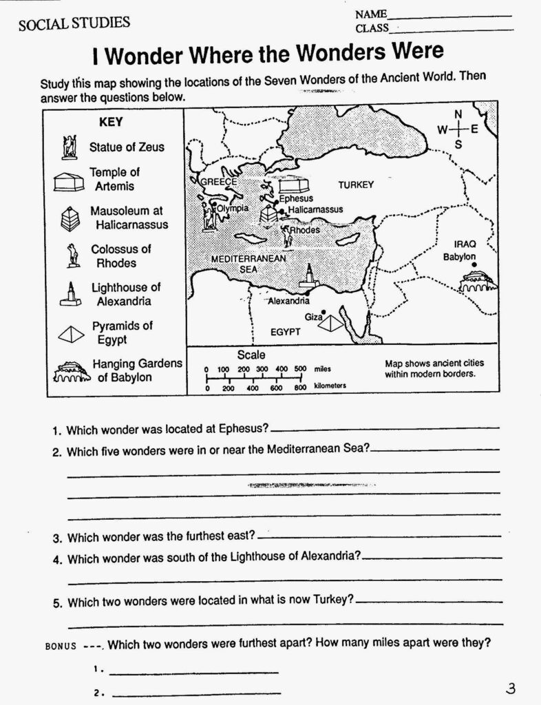 57 Inspirational Of 6Th Grade Social Studies Worksheets Db excel