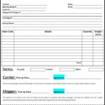 7 Bill Of Lading Templates Word Excel PDF Templates Bill Of