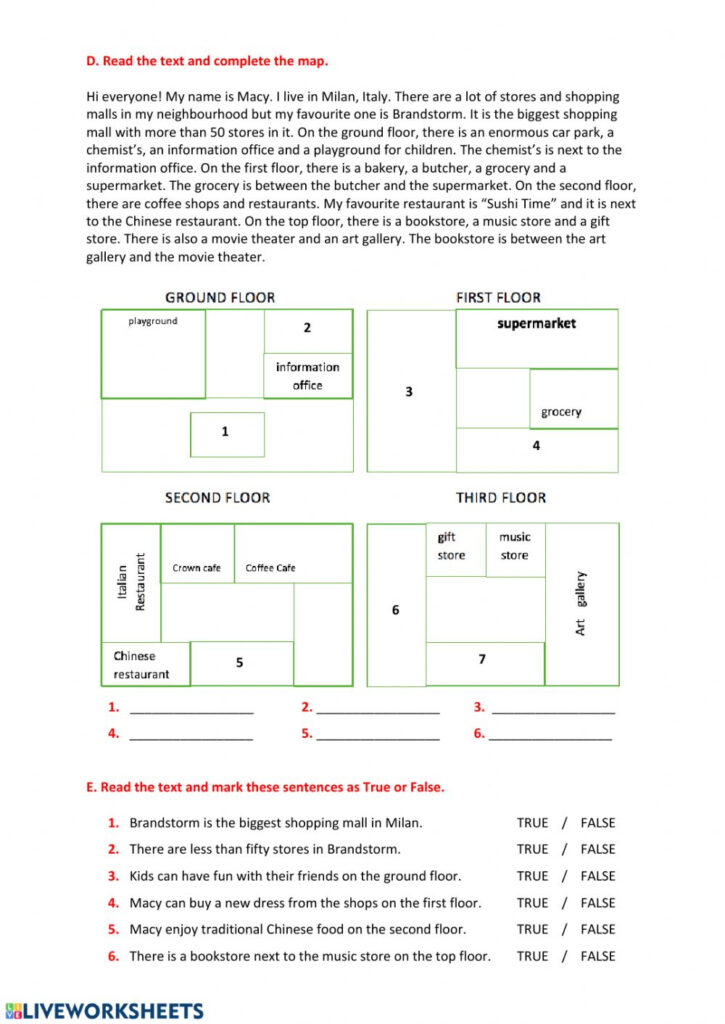 7th Grade Unit 8 Worksheet 2 Worksheet