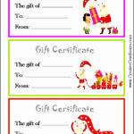 8 Blank Gift Vouchers Templates Free SampleTemplatess SampleTemplatess