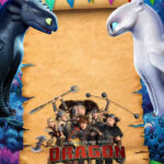 8 How To Train Your Dragon First Birthday Invitation Templates With
