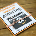 Amazon Gift Card Teacher Gift Printable Card Holder Mama Cheaps
