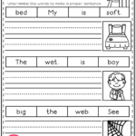 Beginner 1st Grade Writing Worksheets For Grade 1 Thekidsworksheet