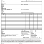 Bill Of Lading Form Fill Online Printable Fillable Blank PdfFiller