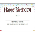 Birthday Gift Certificate Template Free Printable 2 Gift Certificate
