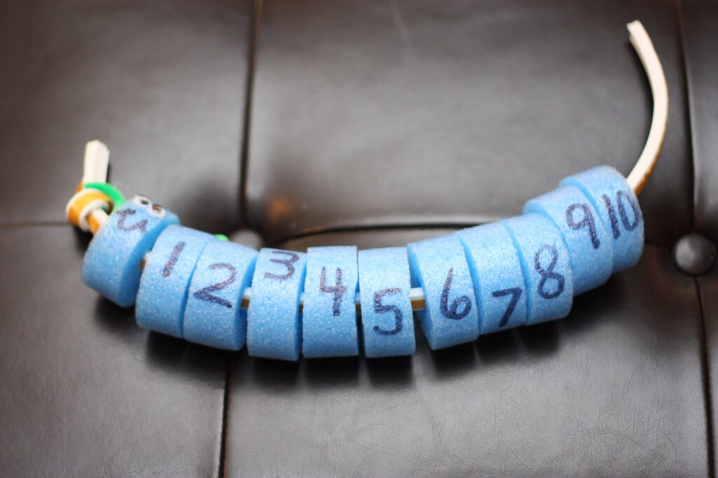 Caterpillar Counting Fun Family Crafts