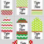 Christmas Gift Tags Editable Editable Christmas Gift Tags Free
