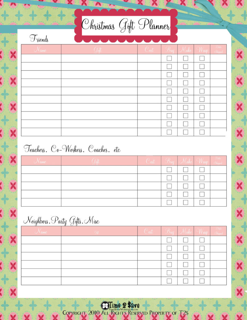 Christmas Planner Archives Page 2 Of 2 Time 2 Save Workshops 