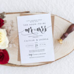Couples Shower Invitation Template Printable Wedding Shower Invite