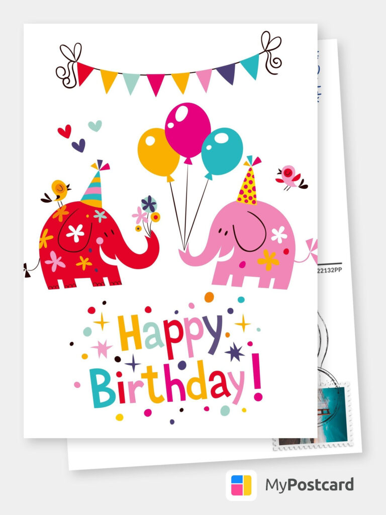 Create Your Own Happy Birthday Cards Free Printable Templates 