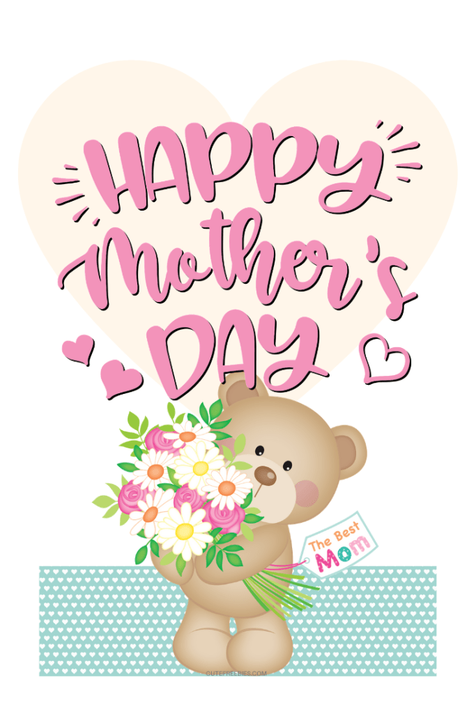 Cute Printable Mothers Day Cards Cute Freebies For You Free 
