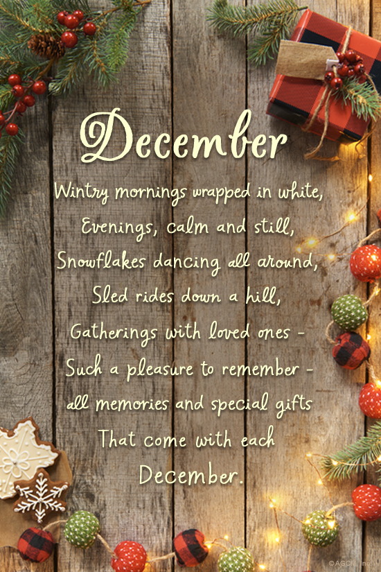  December Poem December ECard Blue Mountain ECards