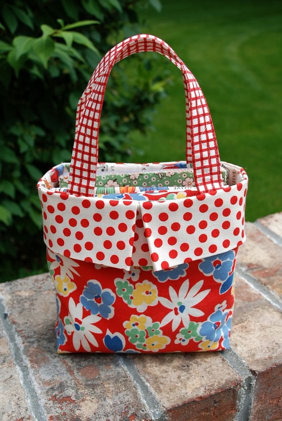 Different Type Of Cloth Bag Patterns Simple Craft Ideas