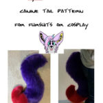 DIGITAL PATTERN Fursuit Cosplay Canine Tail Digital Etsy