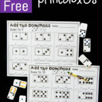 Domino Addition First Grade Worksheets Worksheet Hero