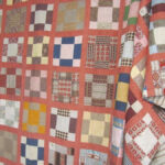 Early Early oh My C 1830 40s Antique QUILT Take The Fabric Study
