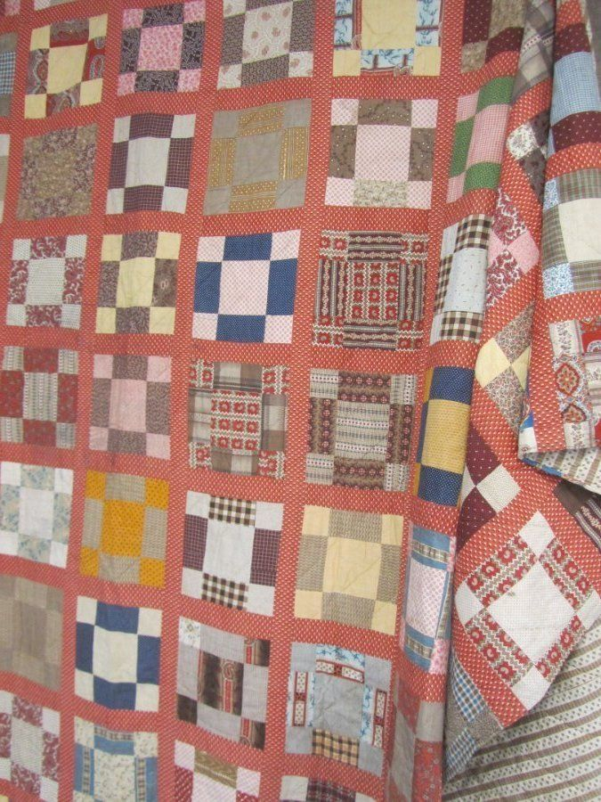 Early Early oh My C 1830 40s Antique QUILT Take The Fabric Study 