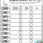 Expanded Form Fill In The Chart To Show How Many Hundreds Tens And