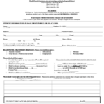 Fillable Official Transcript Request Form Printable Pdf Download