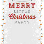 FREE 25 Printable Christmas Invitation Templates In AI MS Word