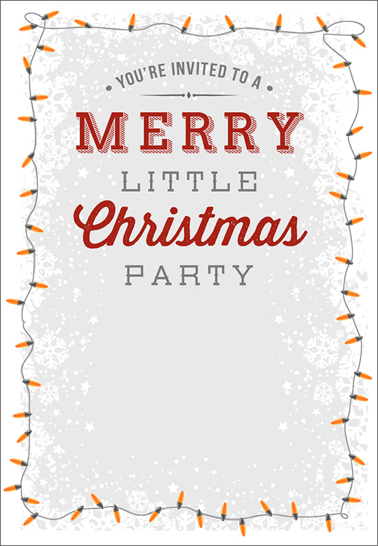 FREE 25 Printable Christmas Invitation Templates In AI MS Word 