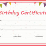 Free Birthday Gift Certificate Template In Adobe Illustrator Photoshop