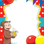 FREE Blank Curious George Invitation Templates FREE Printable